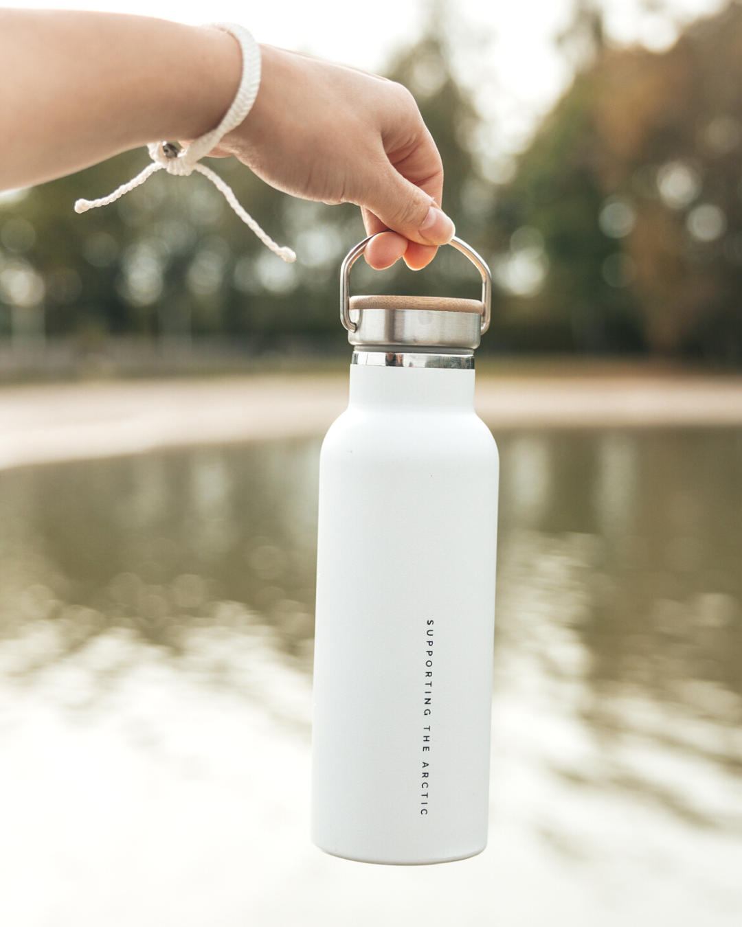 ARCTIC BOTTLE – Gourde isotherme inox & bambou éco-responsable