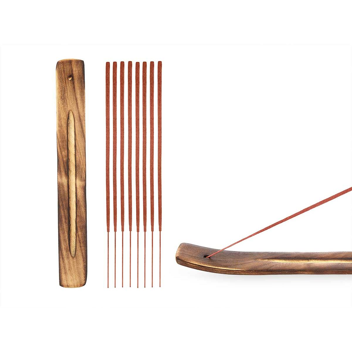 NATURA INCENSE – Encens Orange Énergisant | Coffret de 12 étuis