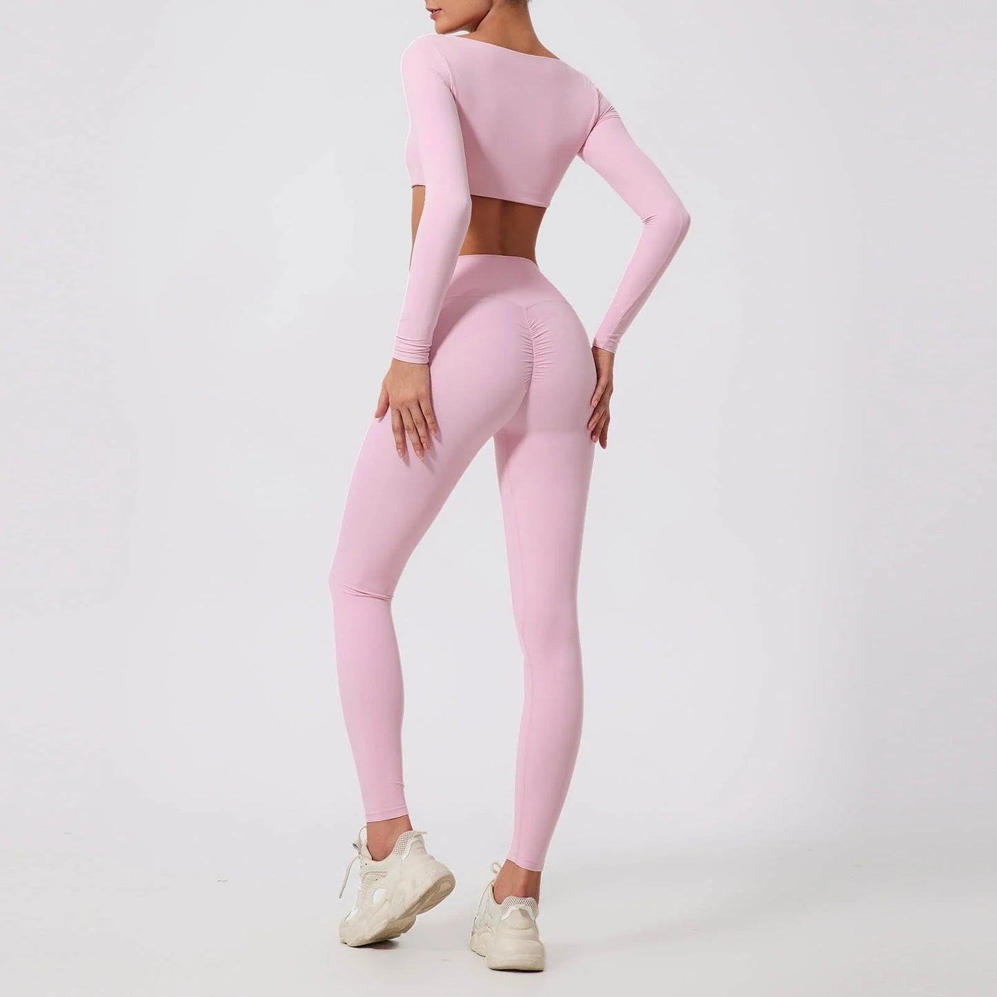 AURA Flow – Legging de Sport Femme Taille Haute Yoga & Fitness