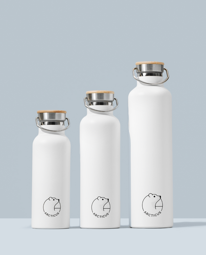 ARCTIC BOTTLE – Gourde isotherme inox & bambou éco-responsable