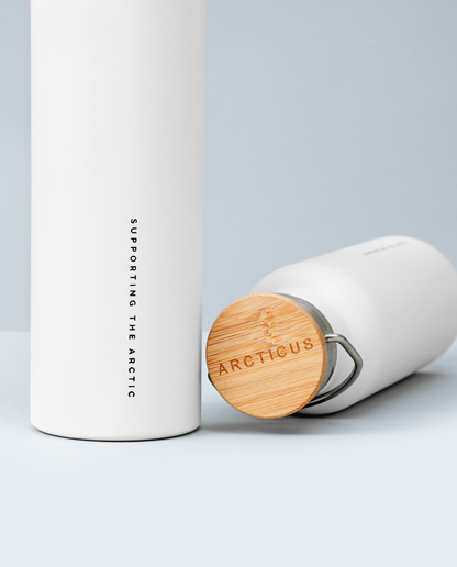 ARCTIC BOTTLE – Gourde isotherme inox & bambou éco-responsable
