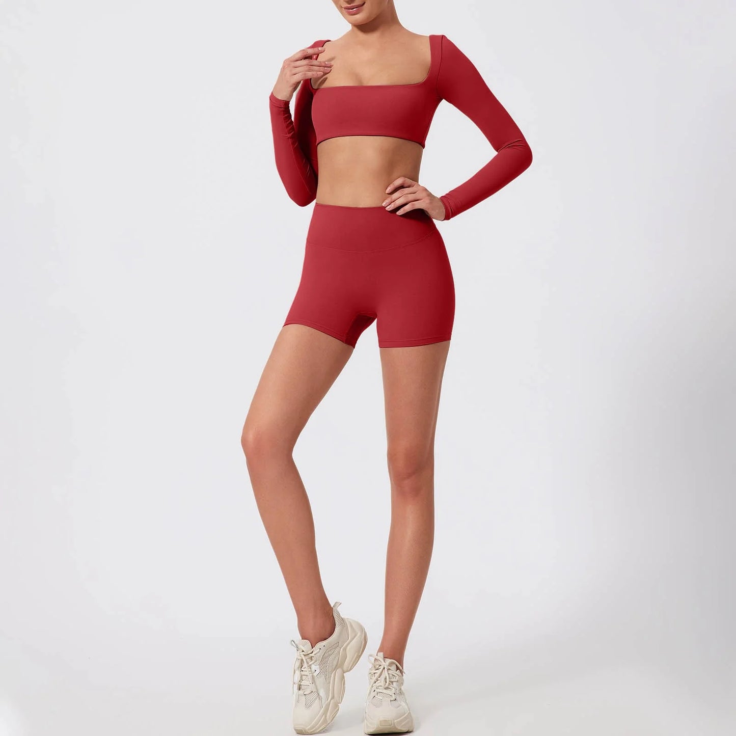 AURA Flex – Short de Sport Femme Yoga & Fitness
