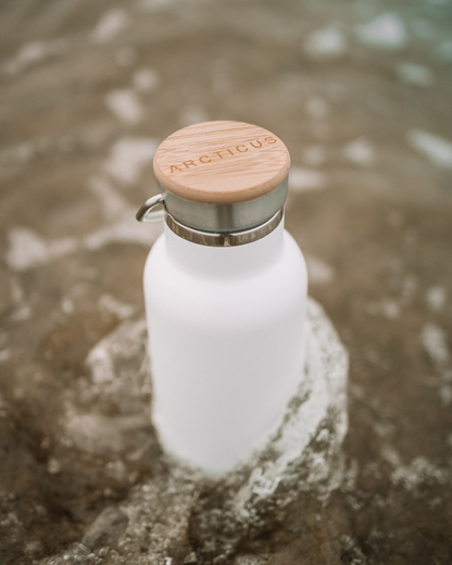 ARCTIC BOTTLE – Gourde isotherme inox & bambou éco-responsable
