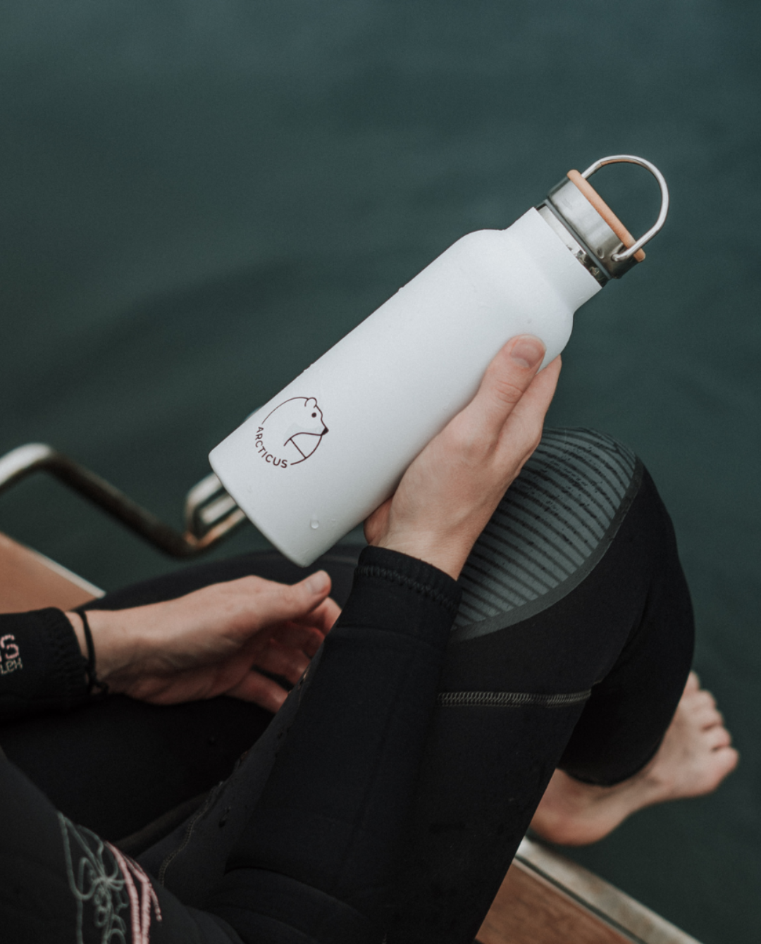 ARCTIC BOTTLE – Gourde isotherme inox & bambou éco-responsable