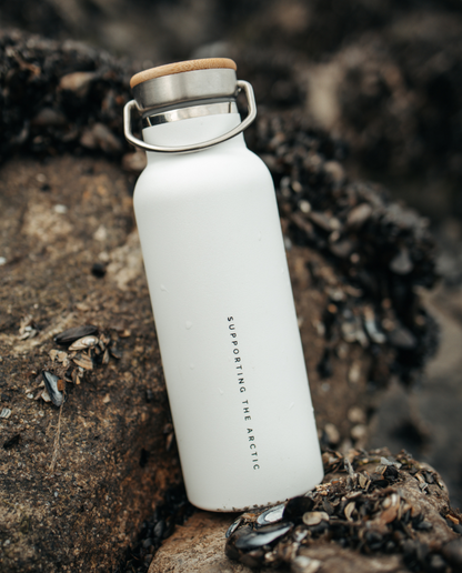 ARCTIC BOTTLE – Gourde isotherme inox & bambou éco-responsable