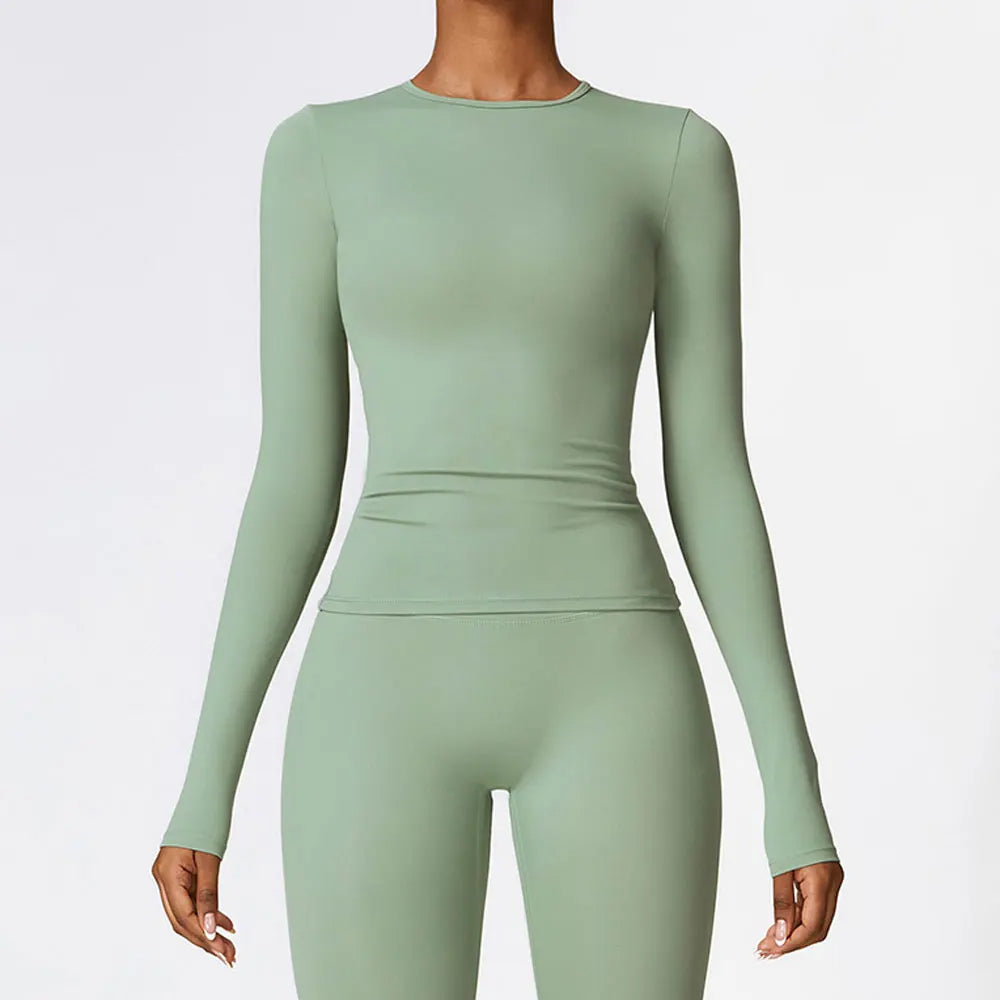 NORTH FLEECE – Haut Technique Hiver Femme Manches Longues Respirable