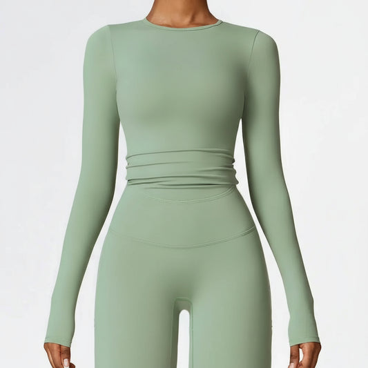 NORTH FLEECE – Haut Technique Hiver Femme Manches Longues Respirable