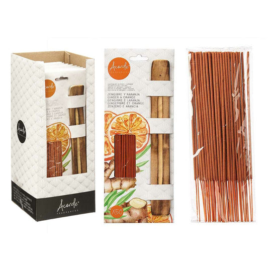 NATURA INCENSE – Encens Orange Énergisant | Coffret de 12 étuis
