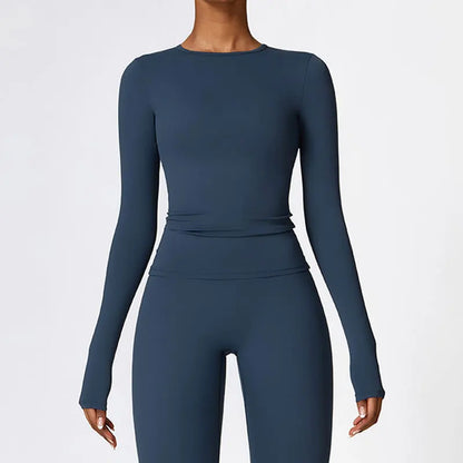 NORTH FLEECE – Haut Technique Hiver Femme Manches Longues Respirable