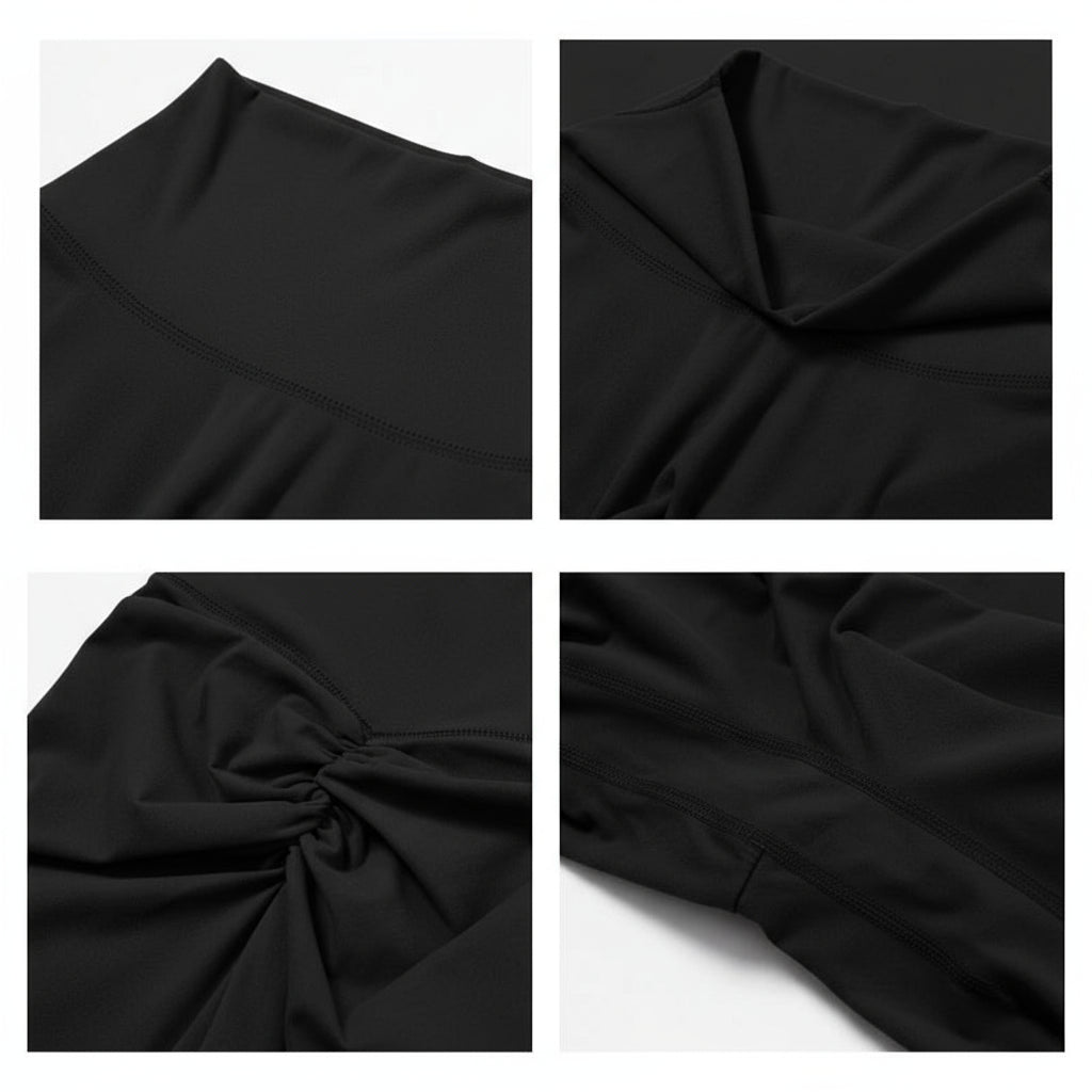 AURA Flow – Legging de Sport Femme Taille Haute Yoga & Fitness